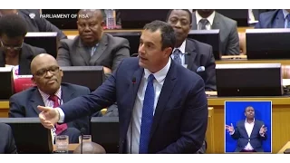 John Steenhuisen to Mbete: "You are a disgrace as a speaker"