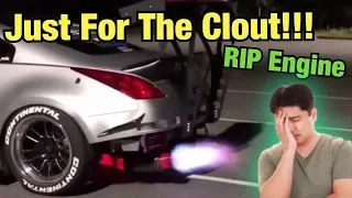 Dumb People Damaging Their Cars For Views... (Instagram Car Fails)
