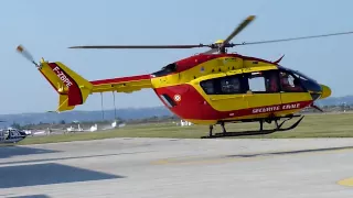 Hélicoptère Dragon 69. EC 145 Sécurité Civile