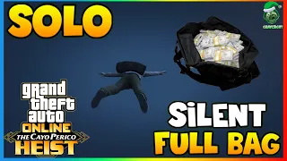 GTA Online | SOLO Silent Full Bag - Cayo Perico Heist  Help Guide tutorial method