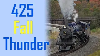 Fall Color Thunder: R&N 425 Stomping thru the Anthracite Region