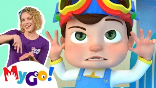 The Laughing Song | MyGo! Sign Language For Kids | CoComelon | ASL