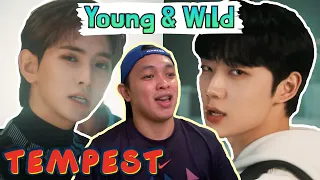 TEMPEST 'Young & Wild' Official Video Reaction & Review | D-Reacts PH