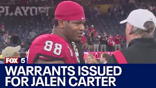 UGA football star Jalen Carter charged in connection to deadly crash