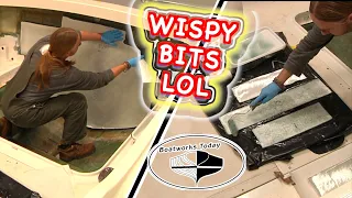 GLASSING IN THE TRANSOM: TIPS AND TRICKS WORKING WITH FIBERGLASS!