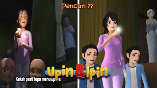 Tiru Aksi Upin Ipin Tangkap Pencuri Hitam - SAKURA SCHOOL SIMULATOR