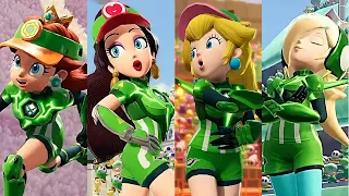 Mario Strikers Battle League Daisy Pauline Peach and Rosalina Gameplay