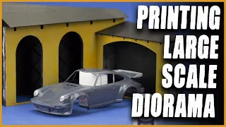 Building a 1/24 Diorama with the very affordable Longer LK5 Pro 3D Printer