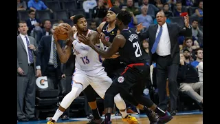 Patrick Beverley Defense On Paul George, March 8, 2019