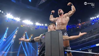 Austin Theory and Grayson Waller First Tag-Team Entrance - WWE SmackDown 9/22/23