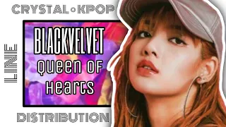 [REQUEST] HOW WOULD BLACKVELVET SING QUEEN OF HEARTS (TWICE) • LINE DISTRIBUTION