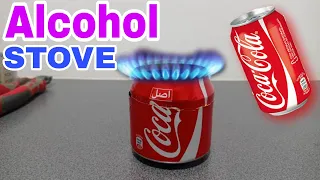 challenge to recycle coca-cola!!!|How to make a simple alcohol stove?