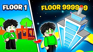 Ultimate Tower Tycoon Challenge! Building a MASSIVE 99999-Floor Tower! 🔥!!