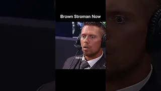 brown Stroman now vs then #wwe #romanreigns #brocklesnar