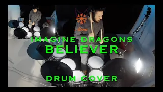 Imagine Dragons - Believer | DRUM COVER | Millenium MPS 850 (E-Drum Set)