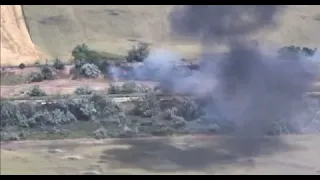 Украинские артиллеристы из 28-й механизированной бригады, мешают орков с землей  на южном фронте.