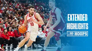 Nebraska at Ohio State | Extended Highlights | Big Ten Men's Basketball | Feb. 29, 2024