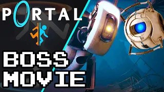 PORTAL 2 - All Wheatley & GLaDOS Quotes + Ending Boss Fight (Cutscenes Movie)
