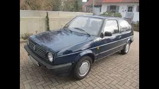 Gdzie jest VIN / Where is the VIN / COLD START: GOLF II