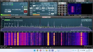 SDRPLAY RSPdx - Ondas Curtas - Recebendo 1.2 mhz simultaneamente