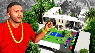 Franklin's QUINTILLIONAIRE HOUSE Upgrade in GTA 5!