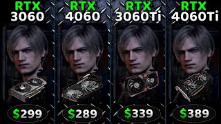 RTX 3060 vs RTX 4060 vs RTX 3060 Ti vs RTX 4060 Ti | 15 Games at 1080p/1440p The Ultimate Comparison