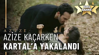 Azize, Kaçarken Kartal'a Yakalandı! - Azize Özel Klip