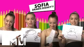 Can You Guess The Disney Movie From Sofia Carson's Terrible Drawing? | MTV Movies