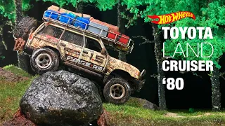 Hot Wheels Custom Roof Racks Toyota Land Cruiser 80