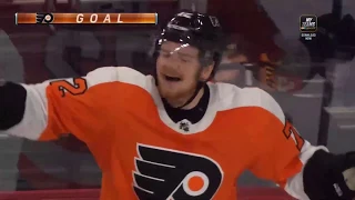 David Kase's 1st NHL Goal! - Philadelphia Flyers vs Anaheim Ducks (12/17/19)