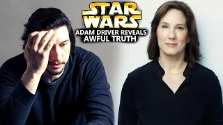 Adam Driver Reveals Awful Truth Of Kathleen Kennedy! (Star Wars Explained)