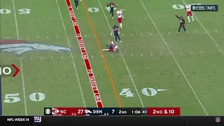 Every Patrick Mahomes interception of the 2022-23 NFL season.