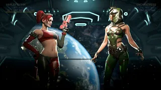 Injustice 2 - Harley Quinn Vs Enchantress Gameplay