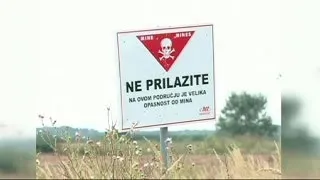 Landminen in Kroatien sollen alle entschärft werden