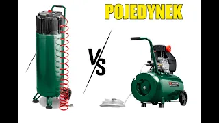 Kompresor PARKSIDE® PVKO 50 B2 VS PKO 500 A2| który szybciej nabije..