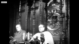 Egyptologist Stephen Glanville as Provost of King's College, Cambridge (1954)