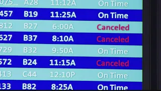 Hundreds of Christmas Day flights cancelled as airlines short-staffed