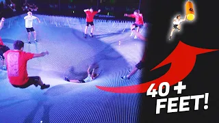 WORLD RECORD HIGHEST TRAMPOLINE JUMP! *40+ FEET*