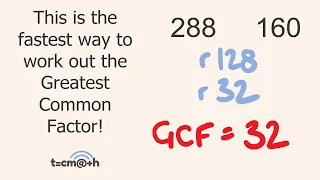 Greatest Common Factor Trick GCF