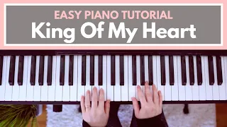 King Of My Heart - Bethel (Easy Piano Tutorial)