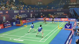 Mohammad AHSAN  Hendra SETIAWAN vs Hiroyuki ENDO  Yuta WATANABE BEST VIEW