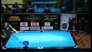 Aldrin Singkit  Vs  Carlo Biado 10balls open tournament Iloilo City