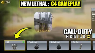 *NEW* Codm C4 Lethal Gameplay | Season 7 And Season 8 | Codm Test Server 2022