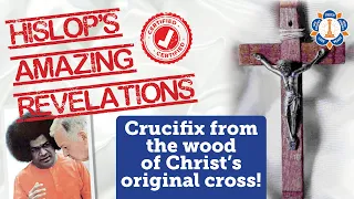 Crucifix from the Wood of Christ's Cross | Jesus Christ and Sathya Sai