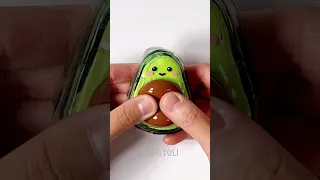 DIY Avocado 🥑 Squishy with nano tape #shorts