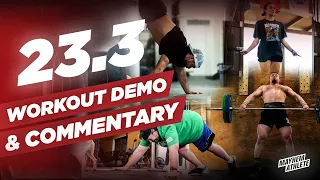 23.3  *ALL FITNESS LEVELS* // CrossFit Open LIVE Demo & Commentary w/Rich Froning