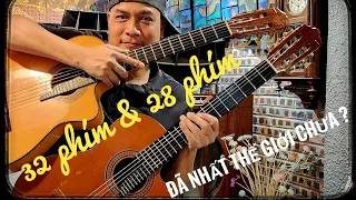 TÂM TÌNH Guitar 32 phím & 28 phím ngựa ngà voi hết nhẽ !