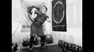 Kettlebell Kings Presents: Strongman Training 150 LB Side Press