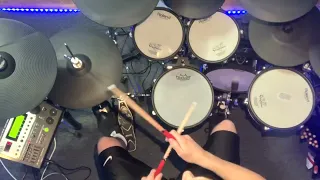 Dire Straits - Sultans of Swing - Electronic drum cover - JF