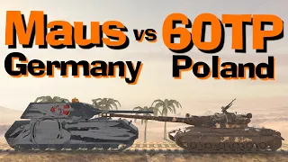 WOT Blitz Face Off || Maus vs 60TP